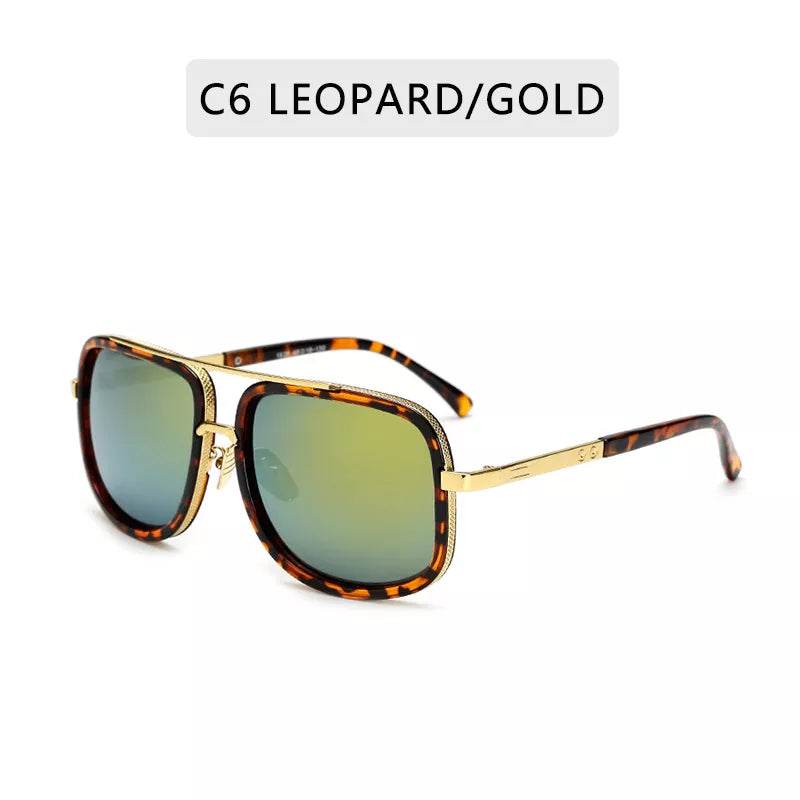 New Fashion Big Frame Sunglasses Unisex Square - DeRose Seasonal