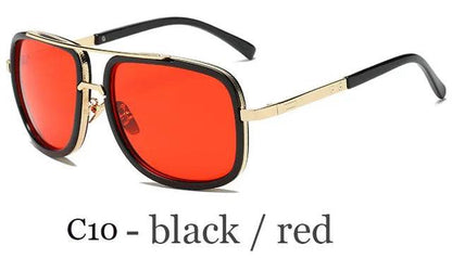 New Fashion Big Frame Sunglasses Unisex Square - DeRose Seasonal