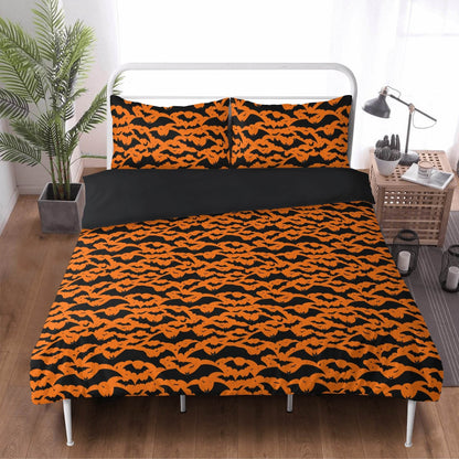 Halloween Bats 3 Pcs Beddings - DeRose Seasonal