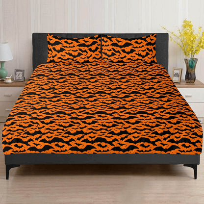 Halloween Bats 3 Pcs Beddings - DeRose Seasonal