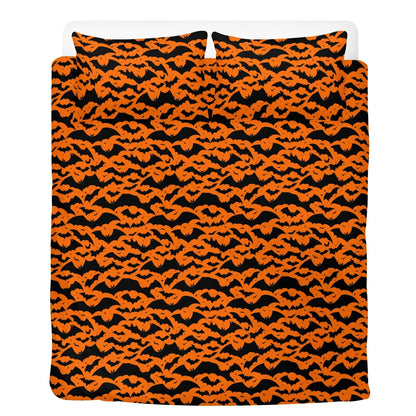 Halloween Bats 3 Pcs Beddings - DeRose Seasonal