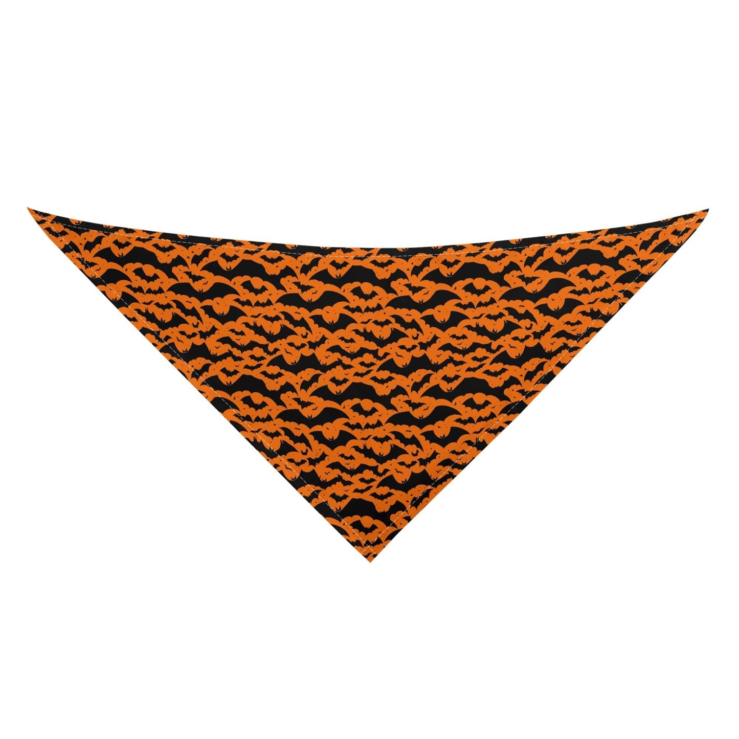 Halloween Bats Animal Scarf Pet Adjustable Bandanas for Dogs Cats - DeRose Seasonal