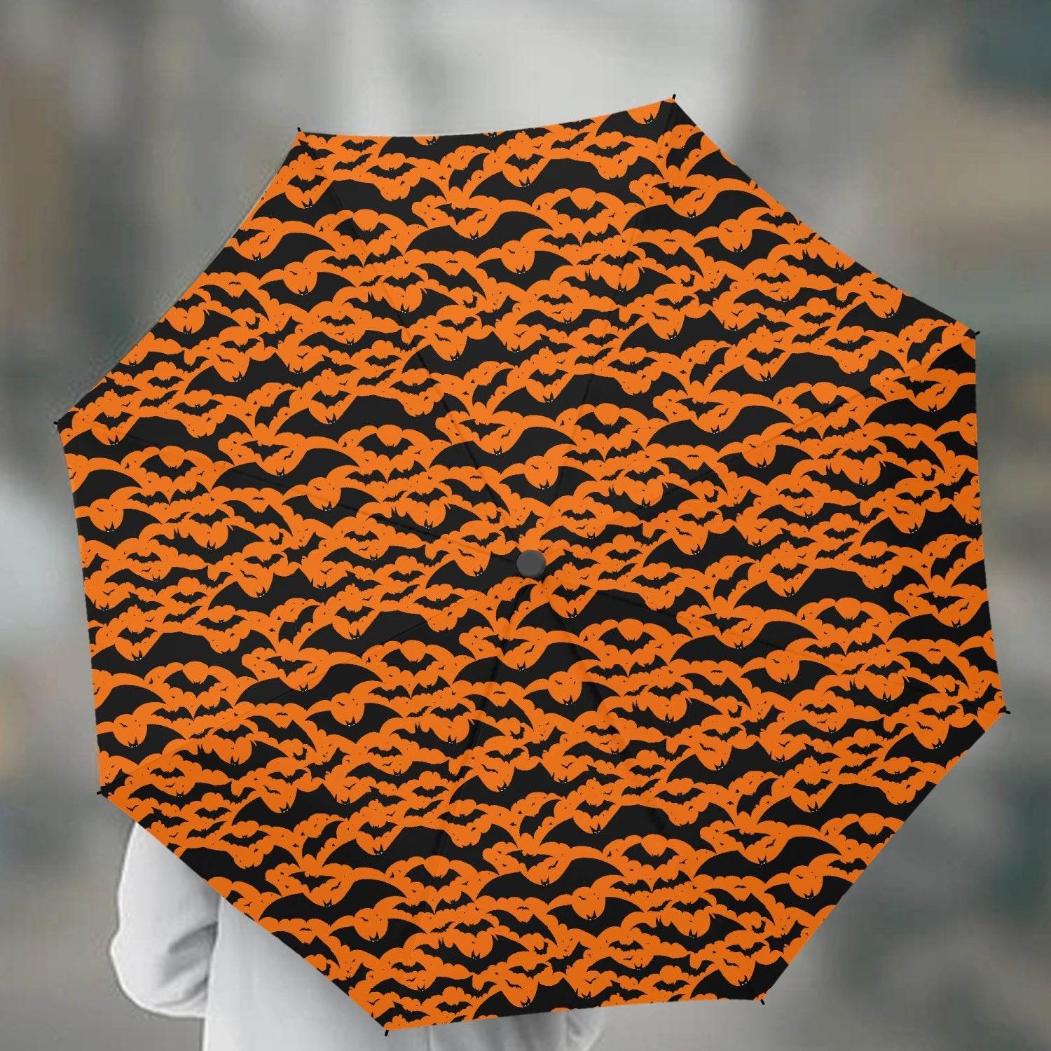 Halloween Bats Automatic UV Protection Umbrella - DeRose Seasonal