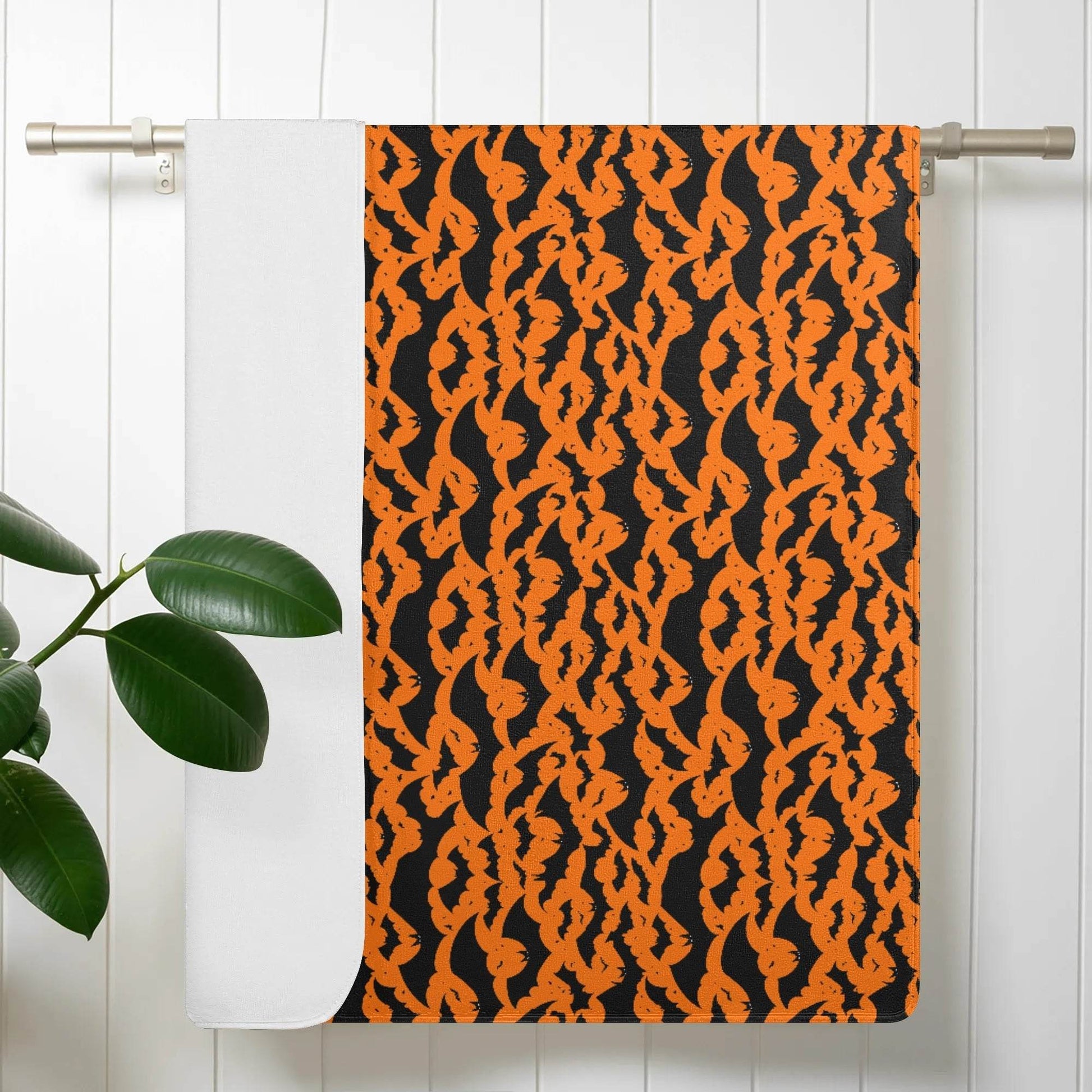 Halloween Bats Bath Towel - DeRose Seasonal