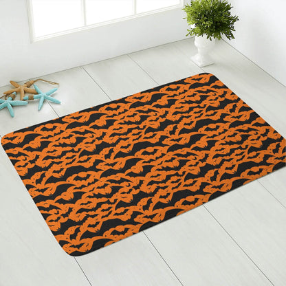 Halloween Bats Plush Indoor Doormat - DeRose Seasonal