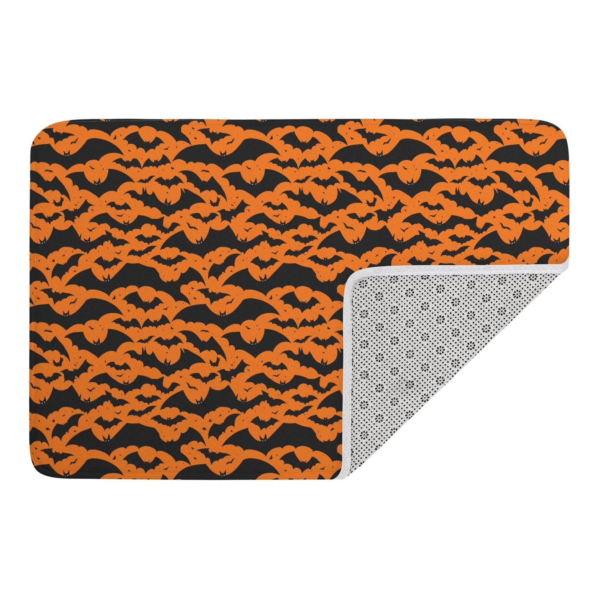 Halloween Bats Plush Indoor Doormat - DeRose Seasonal