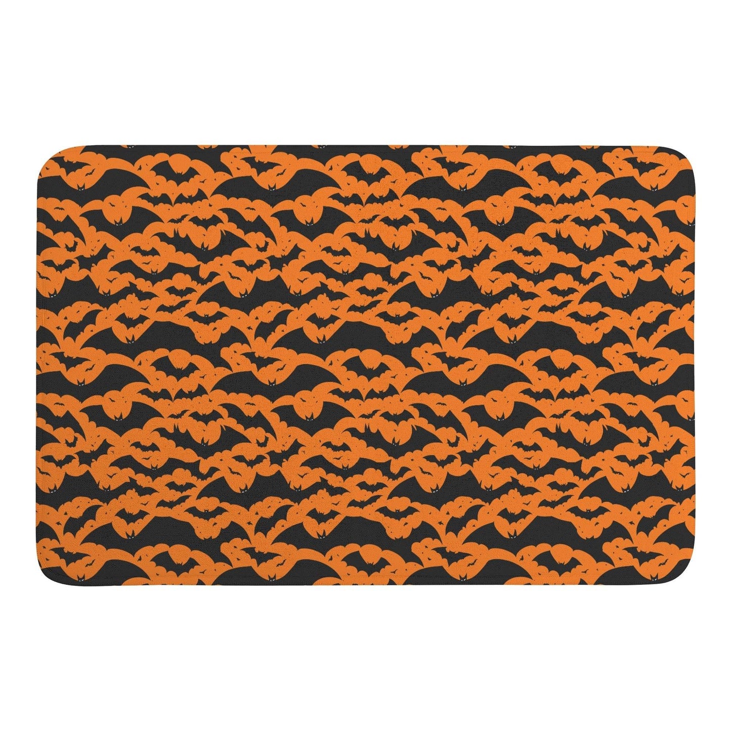 Halloween Bats Plush Indoor Doormat - DeRose Seasonal