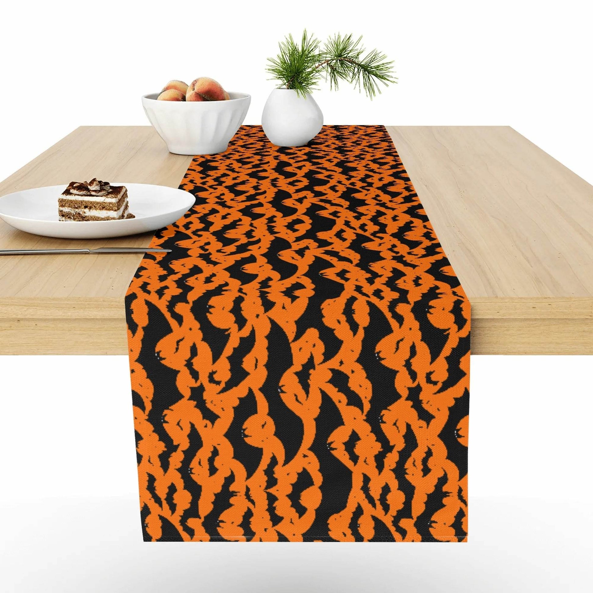 Halloween Bats Polyester Table Runner - DeRose Seasonal