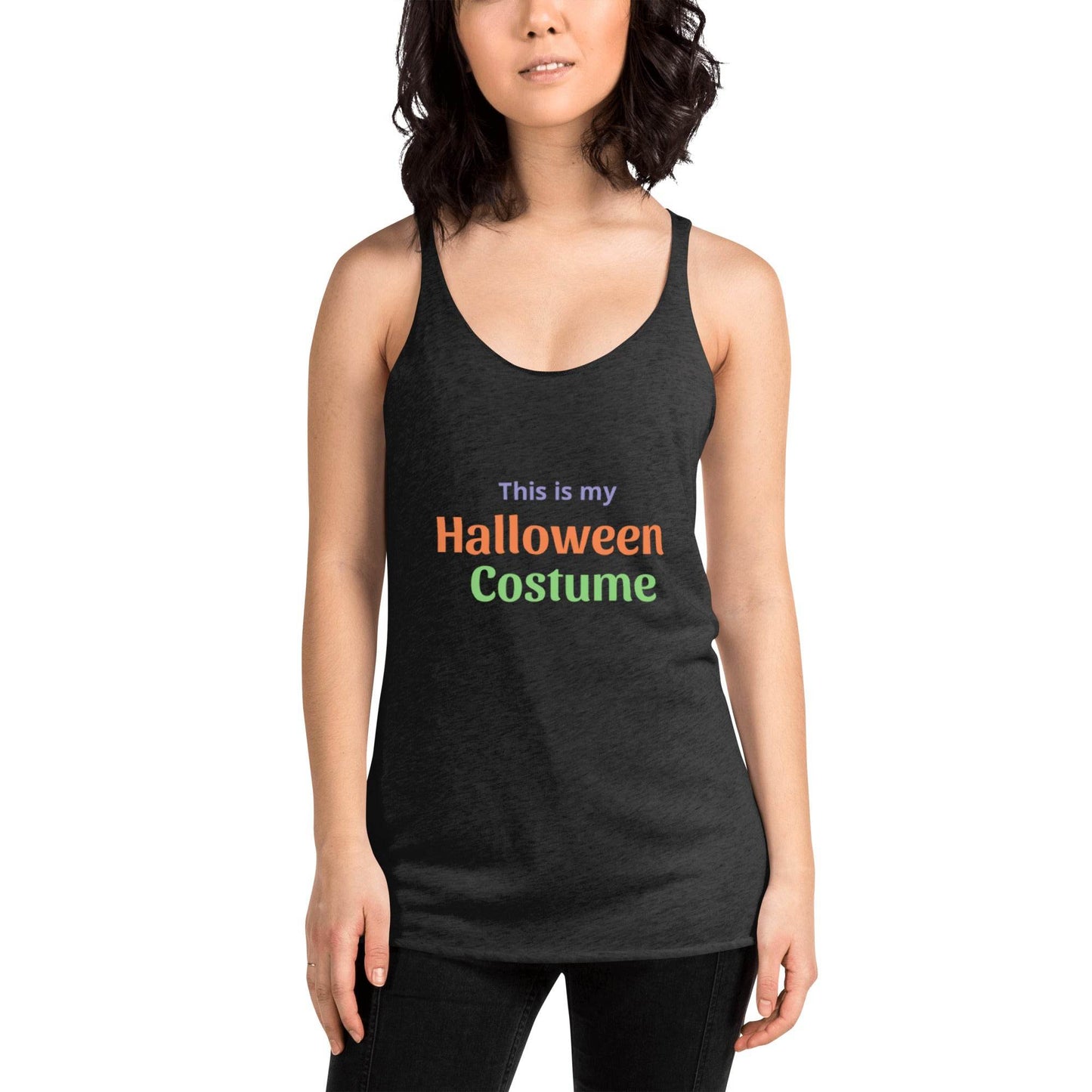 Happy Halloween Women's Racerback Tank top - DeRose Seasonal