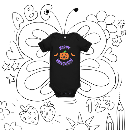 Happy Halloween Baby Onesie - DeRose Seasonal
