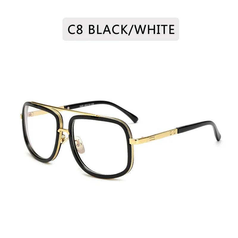 New Fashion Big Frame Sunglasses Unisex Square - DeRose Seasonal