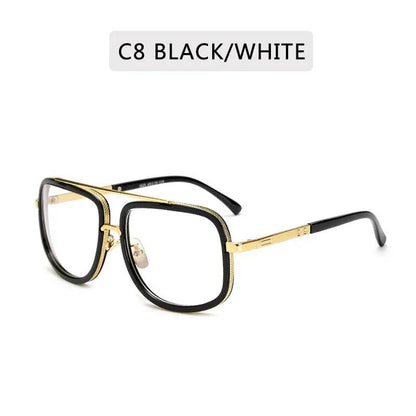New Fashion Big Frame Sunglasses Unisex Square - DeRose Seasonal