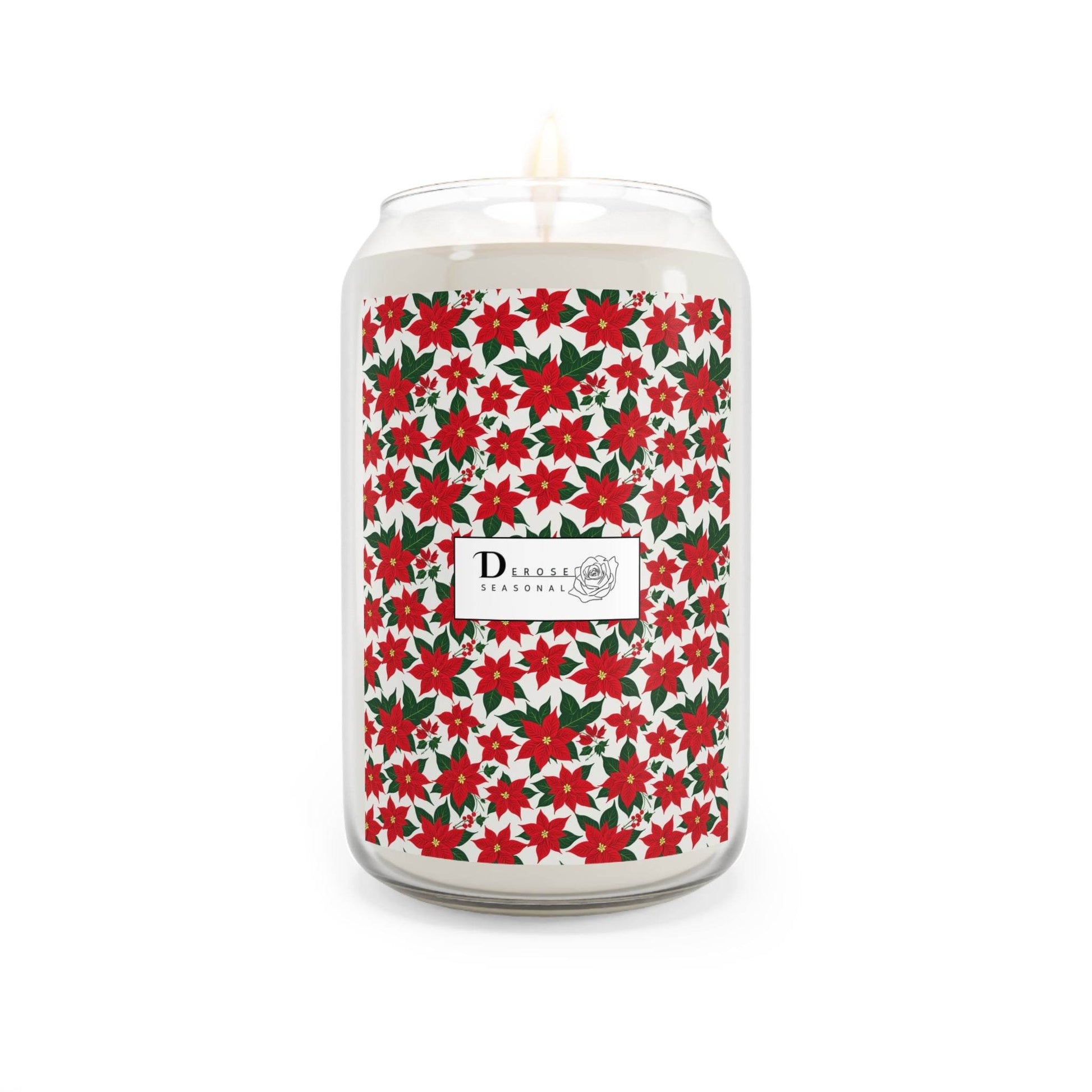 Holiday Scented Candle - 13.75oz Seasonal Aroma - DeRose Seasonal
