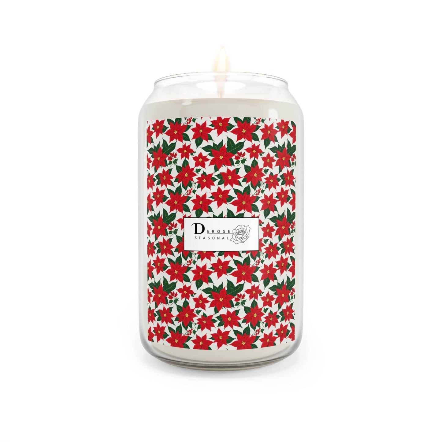 Holiday Scented Candle - 13.75oz Seasonal Aroma - DeRose Seasonal