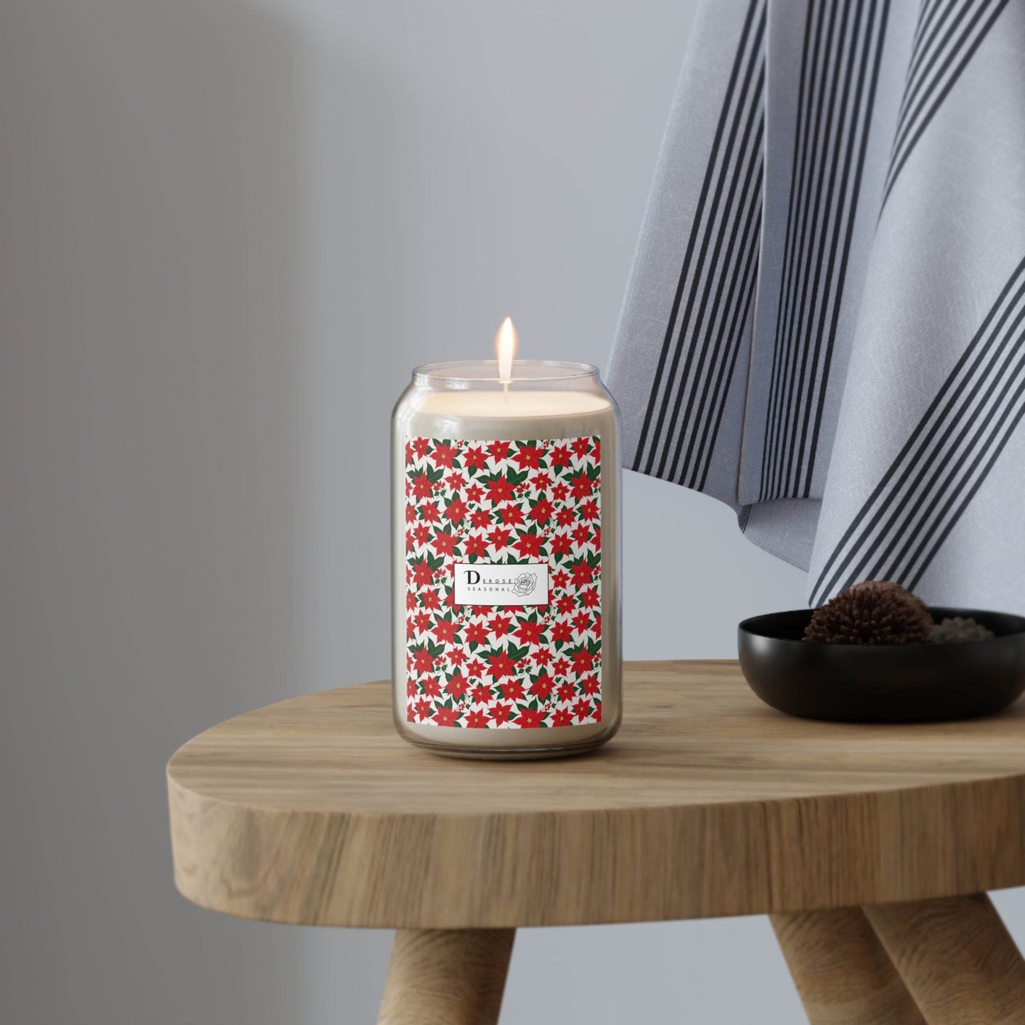 Holiday Scented Candle - 13.75oz Seasonal Aroma - DeRose Seasonal