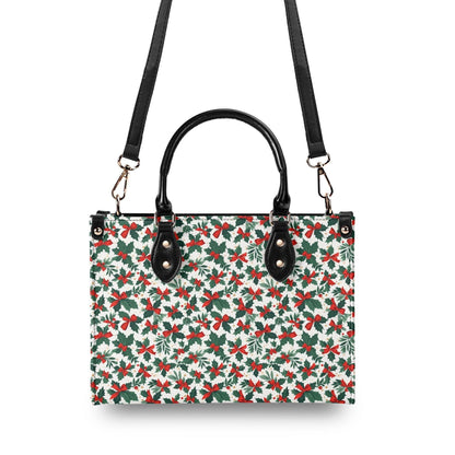 Holly Bow Luxury Women Leather Handbag (3 sizes) - DeRose Seasonal
