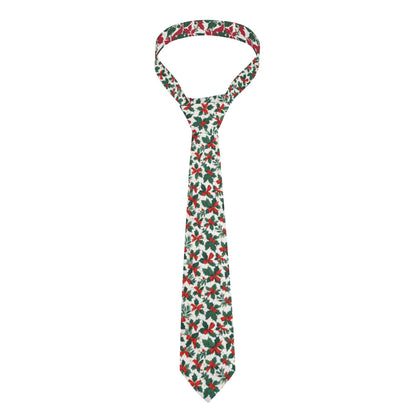 Holly Bow Necktie - DeRose Seasonal