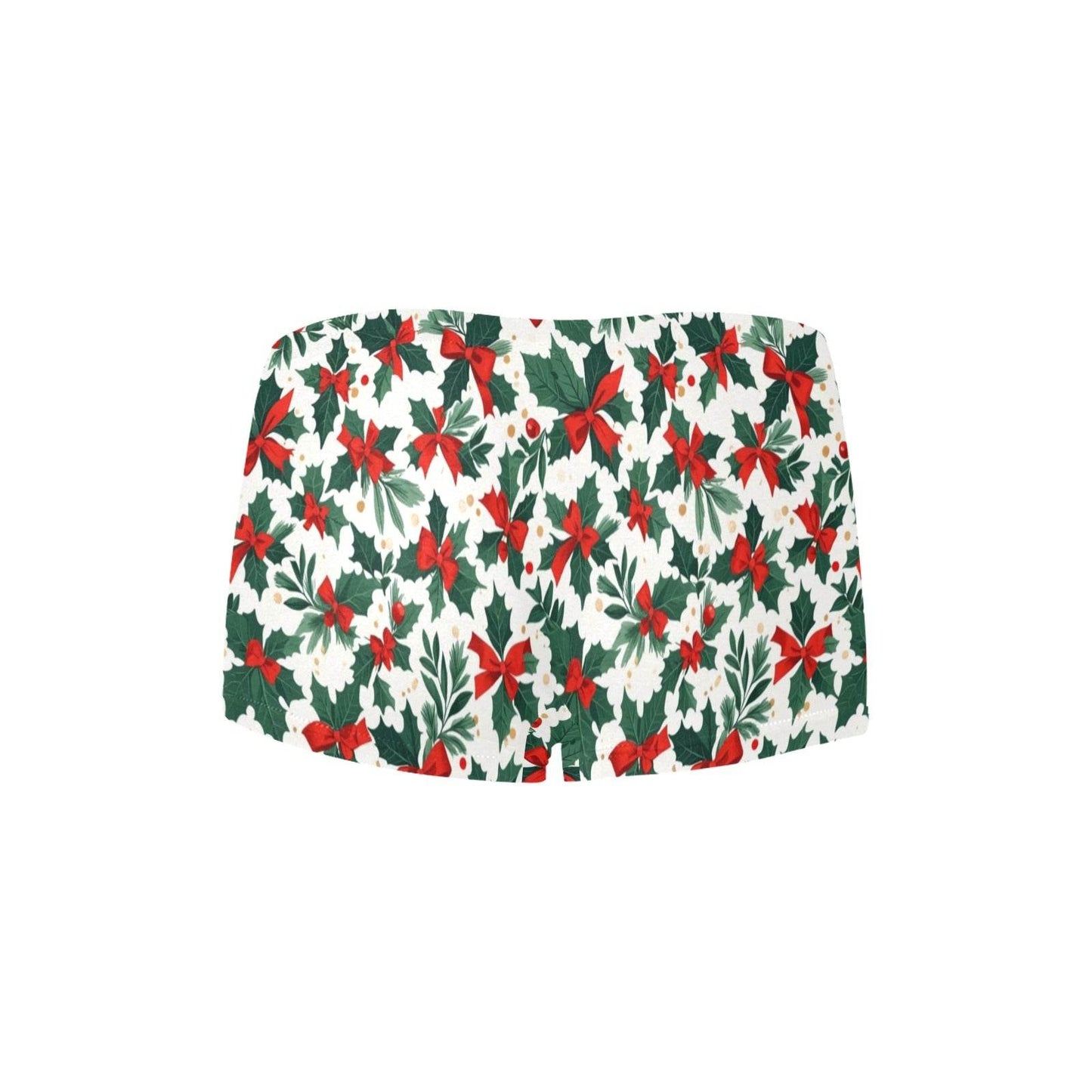 Holly Bow Women's Underwear Shorts - DeRose Seasonal