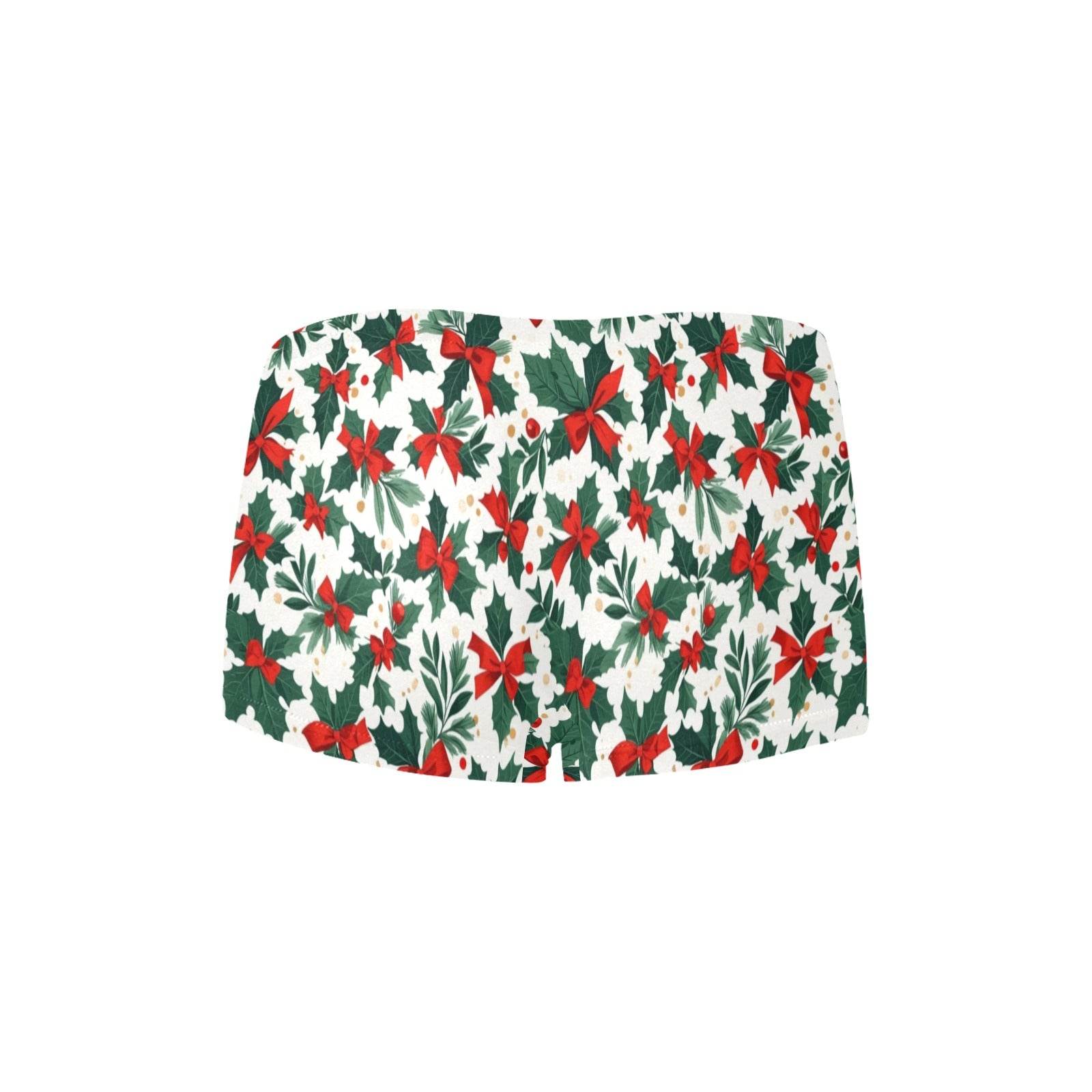 Holly Bow Women's Underwear Shorts - DeRose Seasonal