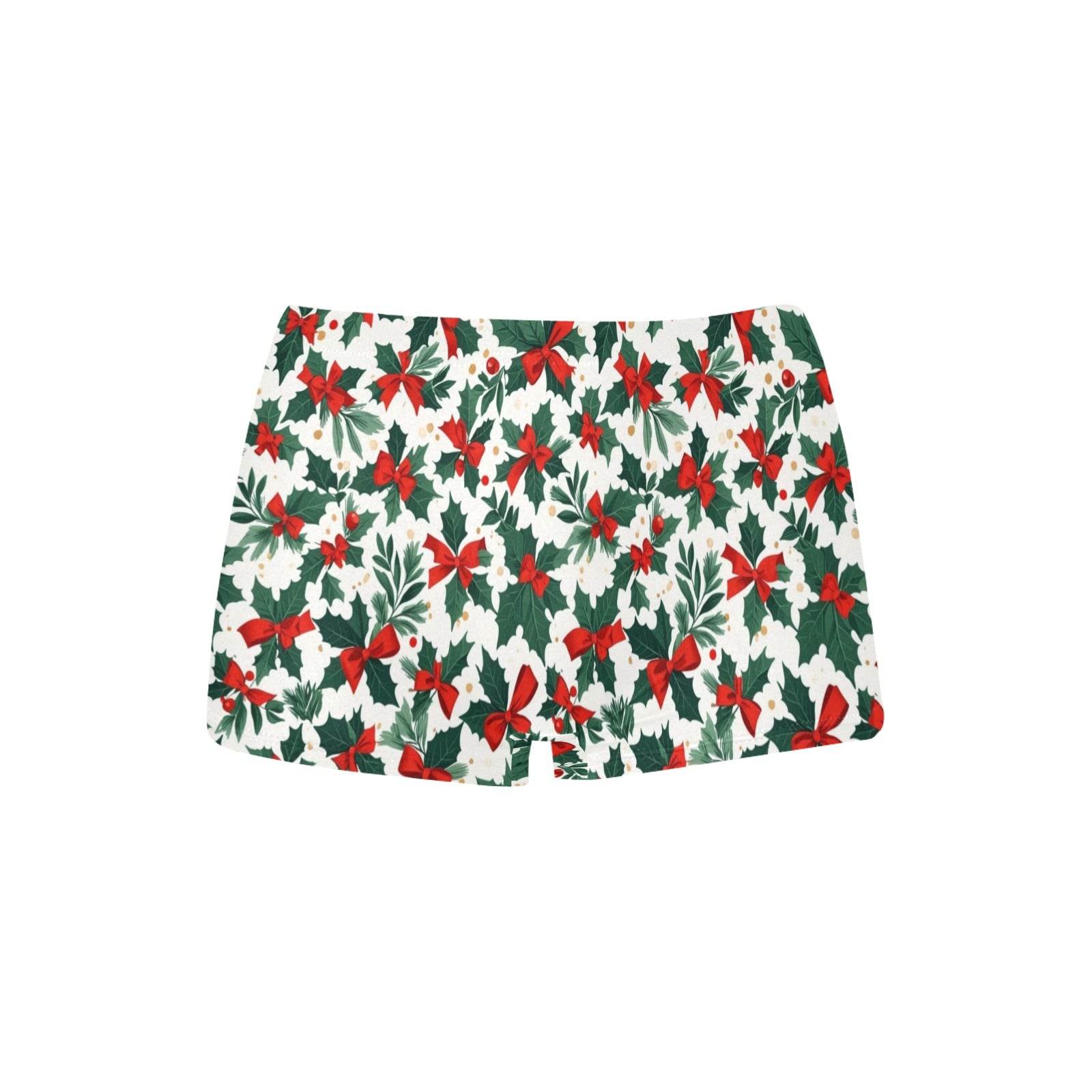 Holly Bow Women's Underwear Shorts - DeRose Seasonal
