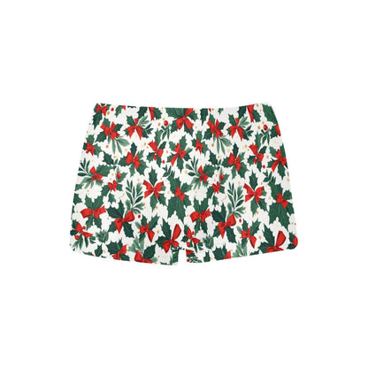 Holly Bow Women's Underwear Shorts - DeRose Seasonal