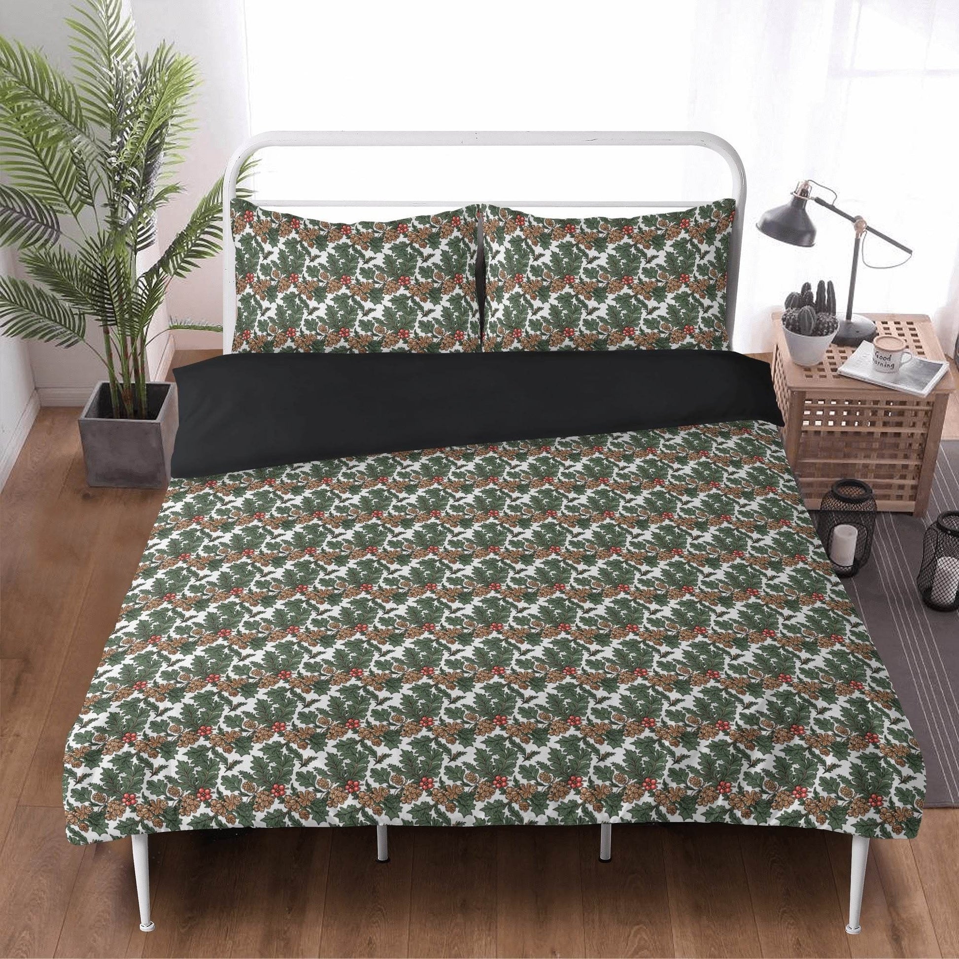 Holly Pine 3 Pcs Beddings - DeRose Seasonal