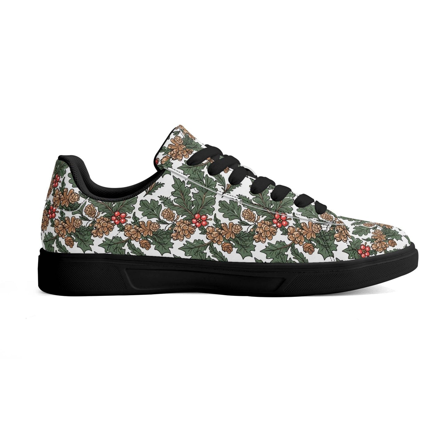 Holly Pine Adult Lightweight Brand Low Top Leather Shoes - DeRose Seasonal