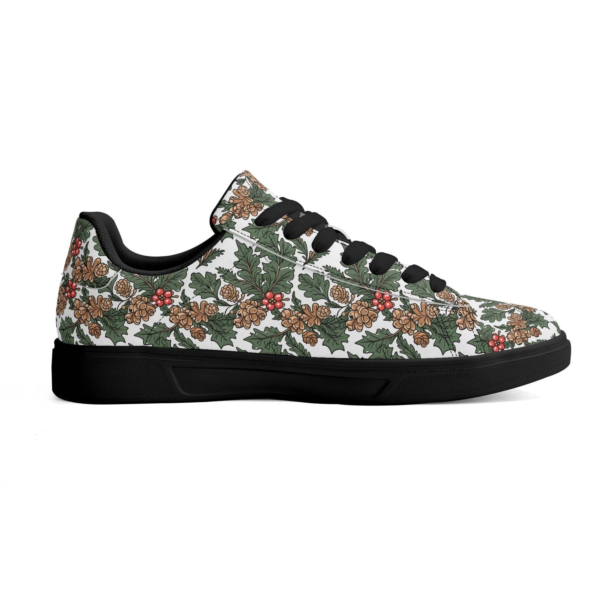 Holly Pine Adult Lightweight Brand Low Top Leather Shoes - DeRose Seasonal