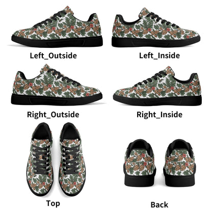 Holly Pine Adult Lightweight Brand Low Top Leather Shoes - DeRose Seasonal