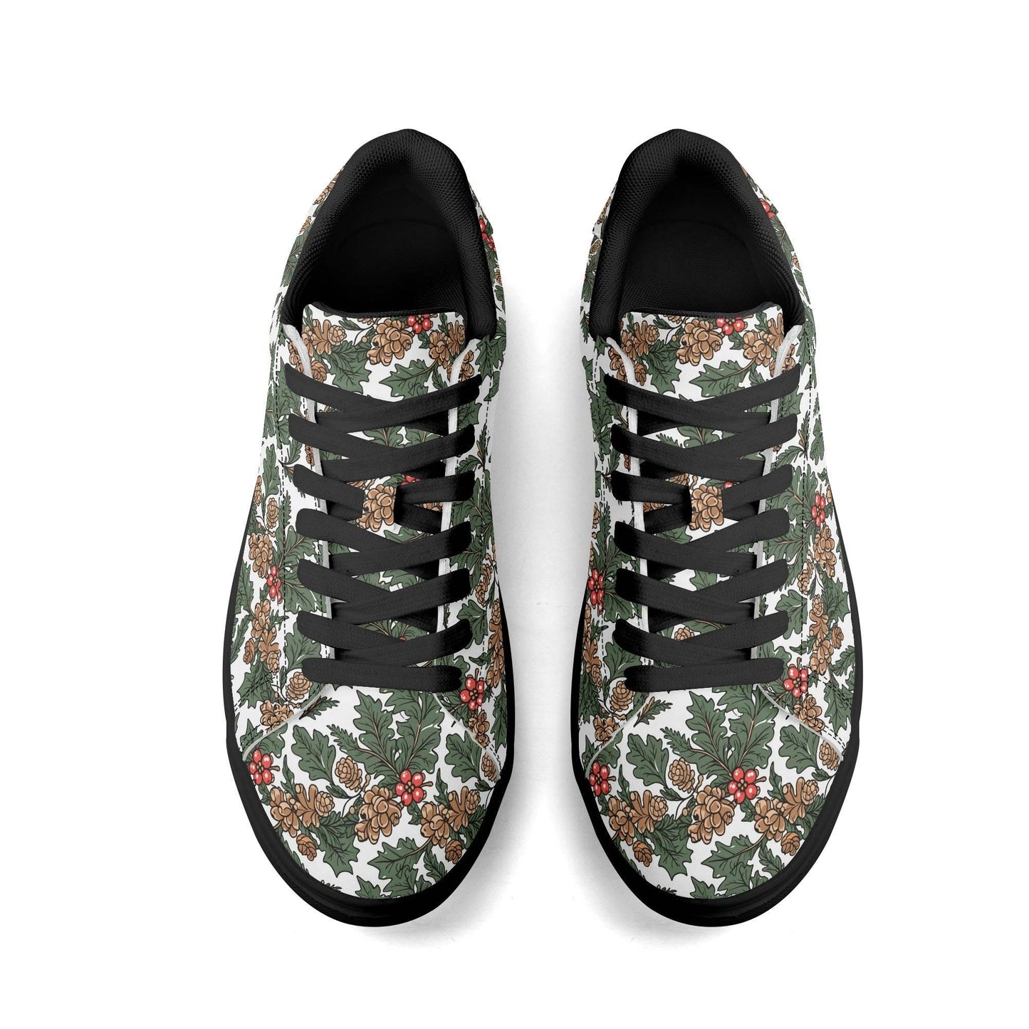 Holly Pine Adult Lightweight Brand Low Top Leather Shoes - DeRose Seasonal