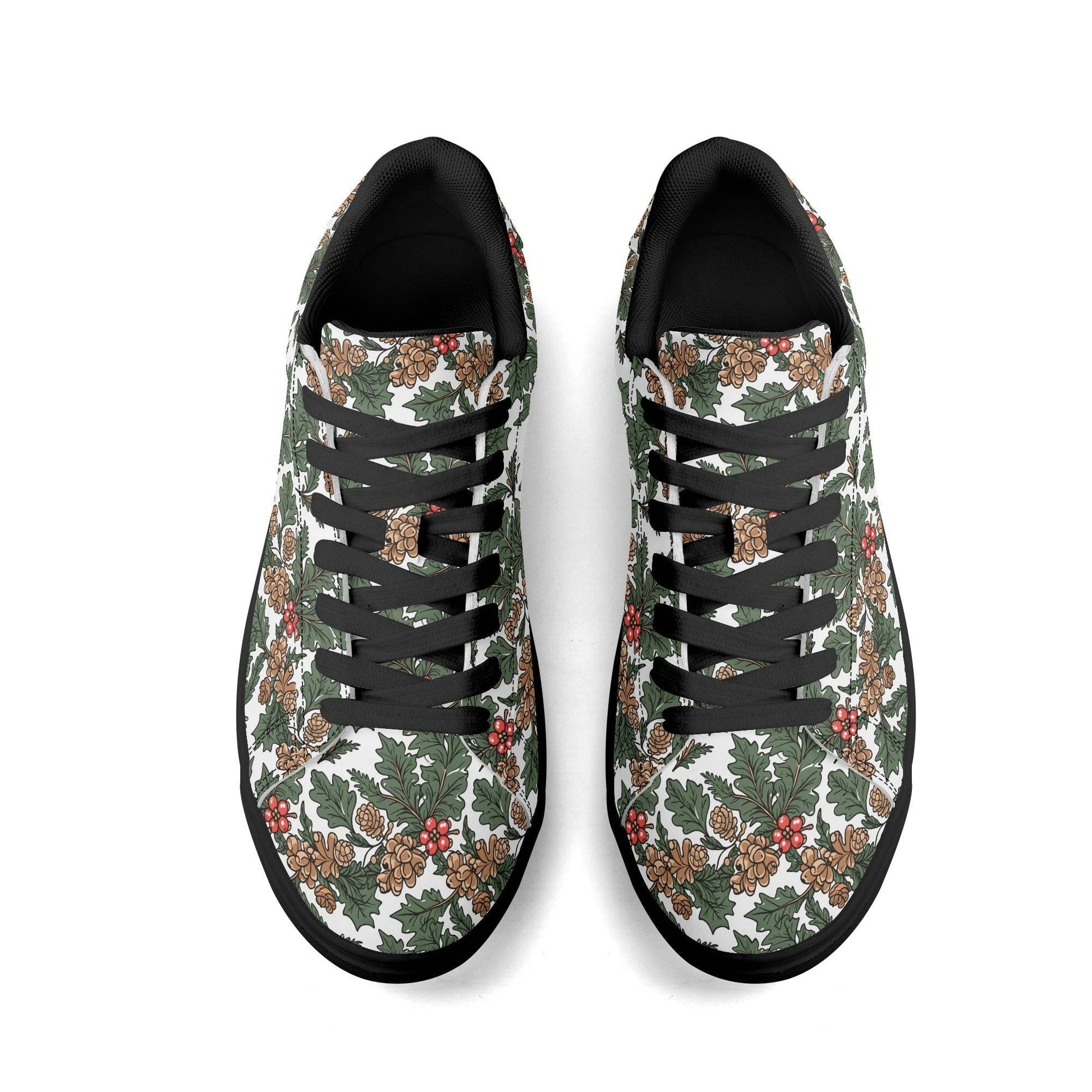 Holly Pine Adult Lightweight Brand Low Top Leather Shoes - DeRose Seasonal