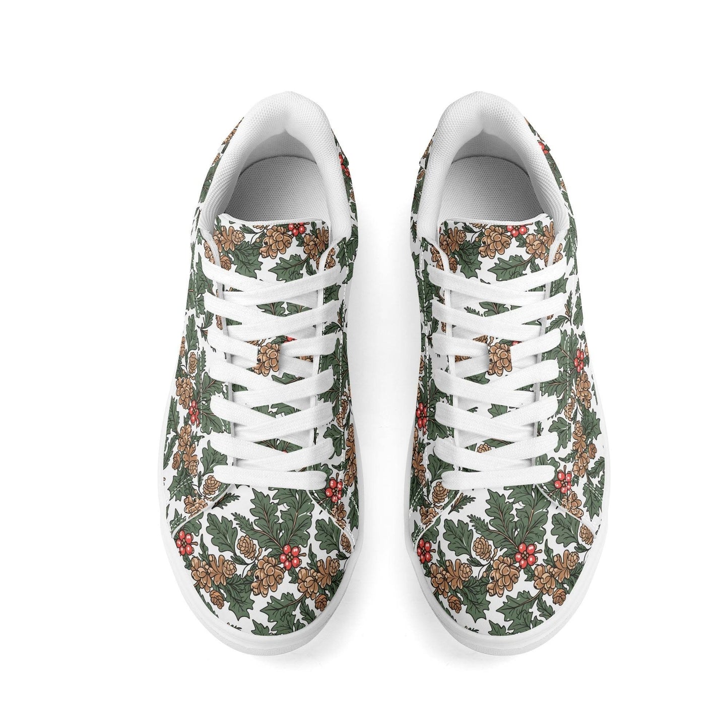 Holly Pine Adult Lightweight Brand Low Top Leather Shoes - DeRose Seasonal