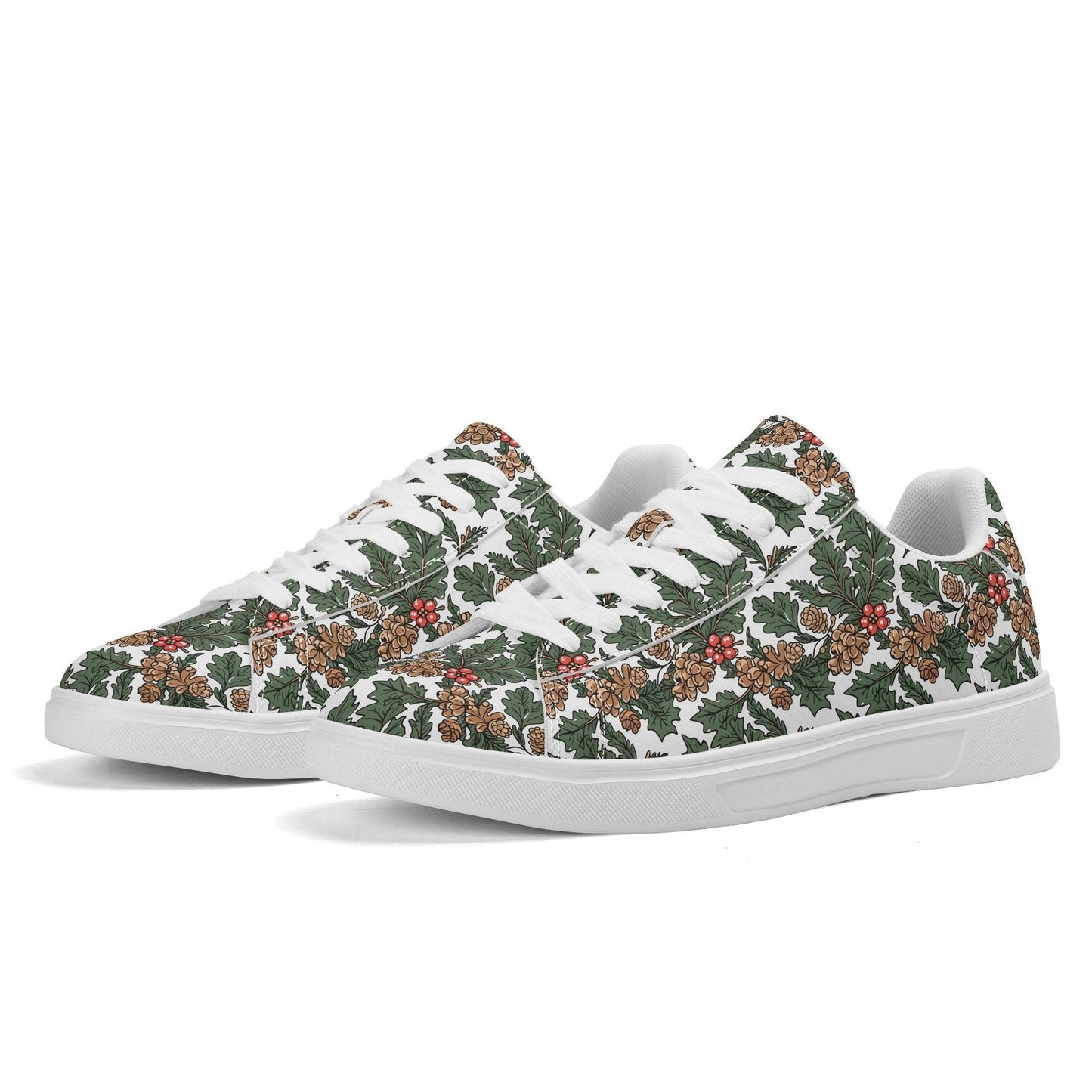 Holly Pine Adult Lightweight Brand Low Top Leather Shoes - DeRose Seasonal