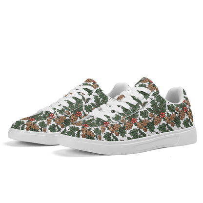 Holly Pine Adult Lightweight Brand Low Top Leather Shoes - DeRose Seasonal