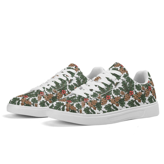 Holly Pine Adult Lightweight Brand Low Top Leather Shoes - DeRose Seasonal