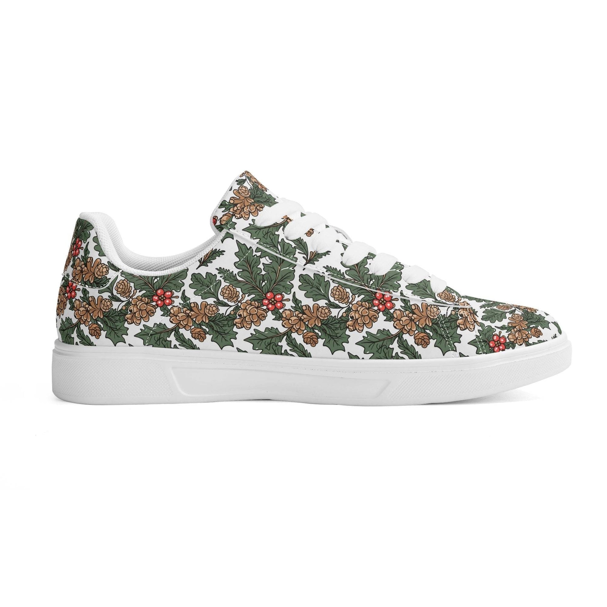 Holly Pine Adult Lightweight Brand Low Top Leather Shoes - DeRose Seasonal