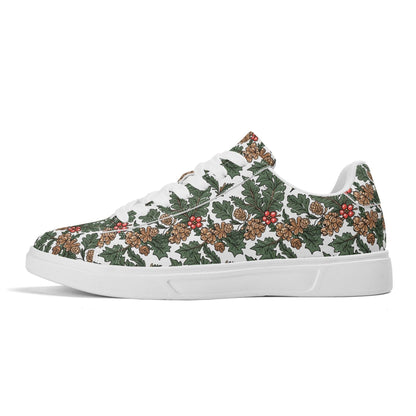 Holly Pine Adult Lightweight Brand Low Top Leather Shoes - DeRose Seasonal