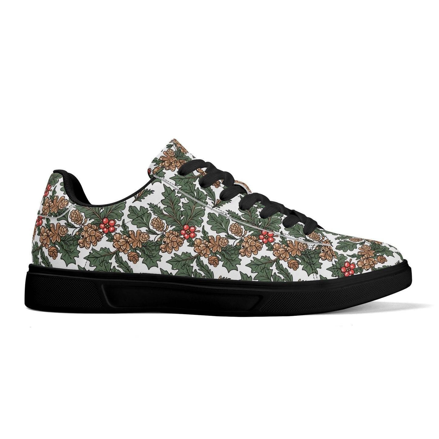 Holly Pine Adult Lightweight Brand Low Top Leather Shoes - DeRose Seasonal