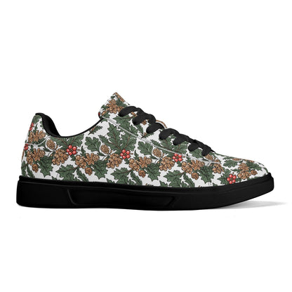 Holly Pine Adult Lightweight Brand Low Top Leather Shoes - DeRose Seasonal