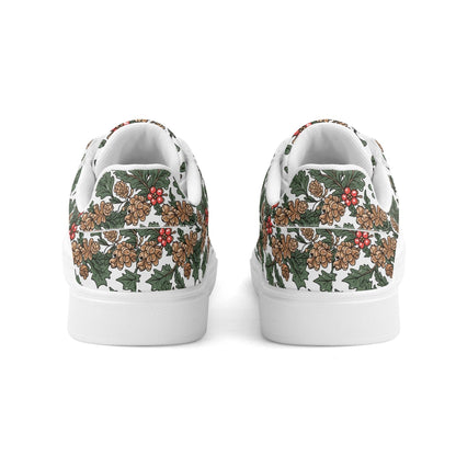 Holly Pine Adult Lightweight Brand Low Top Leather Shoes - DeRose Seasonal