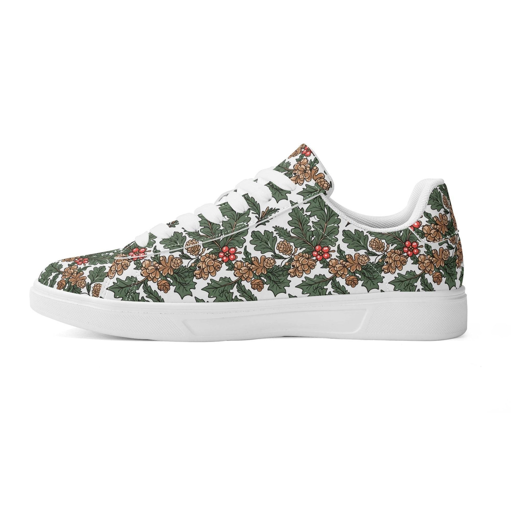 Holly Pine Adult Lightweight Brand Low Top Leather Shoes - DeRose Seasonal