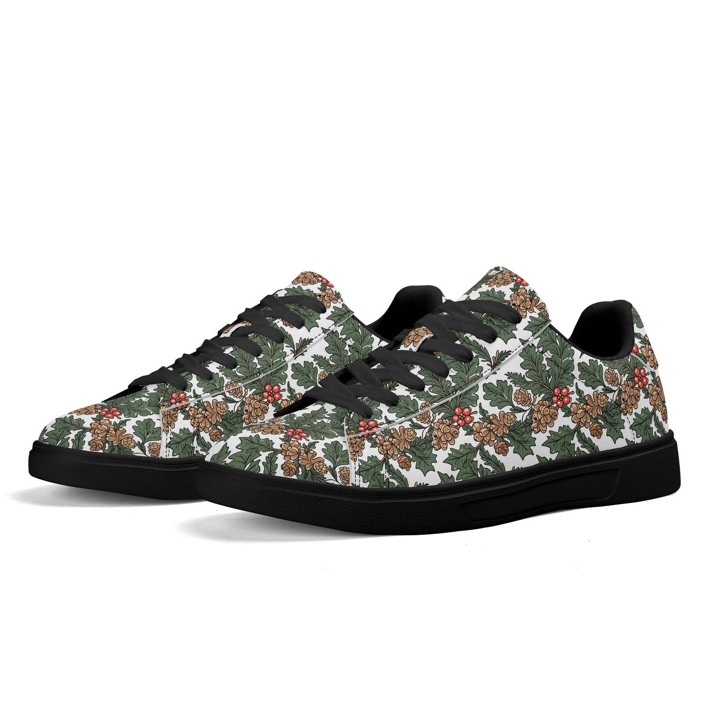 Holly Pine Adult Lightweight Brand Low Top Leather Shoes - DeRose Seasonal