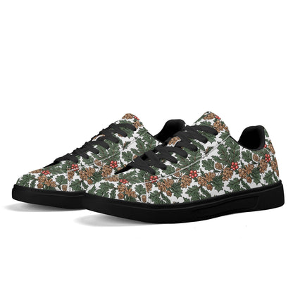 Holly Pine Adult Lightweight Brand Low Top Leather Shoes - DeRose Seasonal