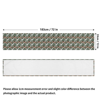 Holly Pine Polyester Table Runner - DeRose Seasonal