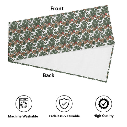 Holly Pine Polyester Table Runner - DeRose Seasonal