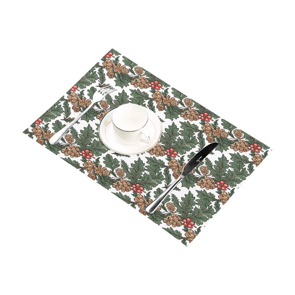 Holly Pine Table Placemat (set of 6) - DeRose Seasonal