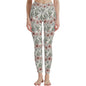 Japan Floral Women's Polyester Yoga pants Leggings - DeRose Seasonal