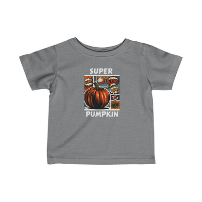 Infant Toddler Super Pumpkin Hero T-Shirt - DeRose Seasonal