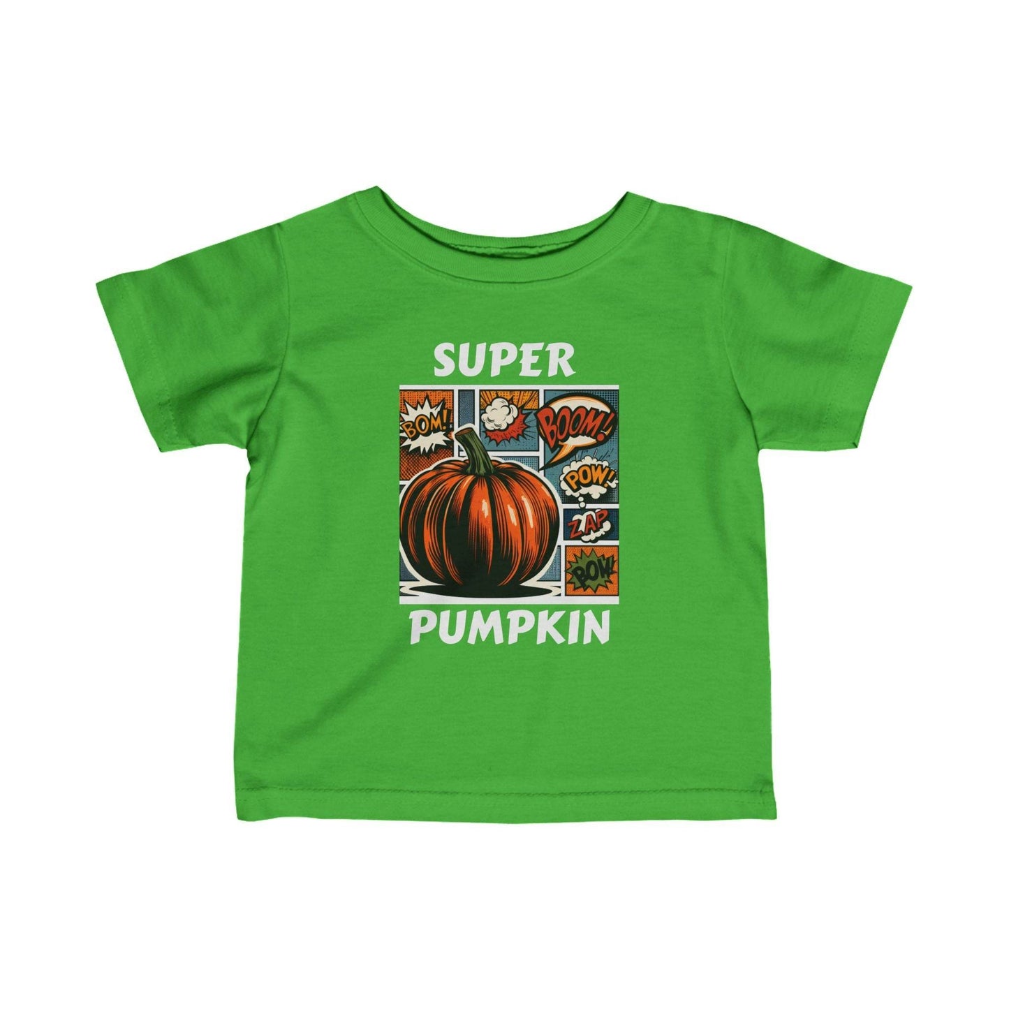 Infant Toddler Super Pumpkin Hero T-Shirt - DeRose Seasonal