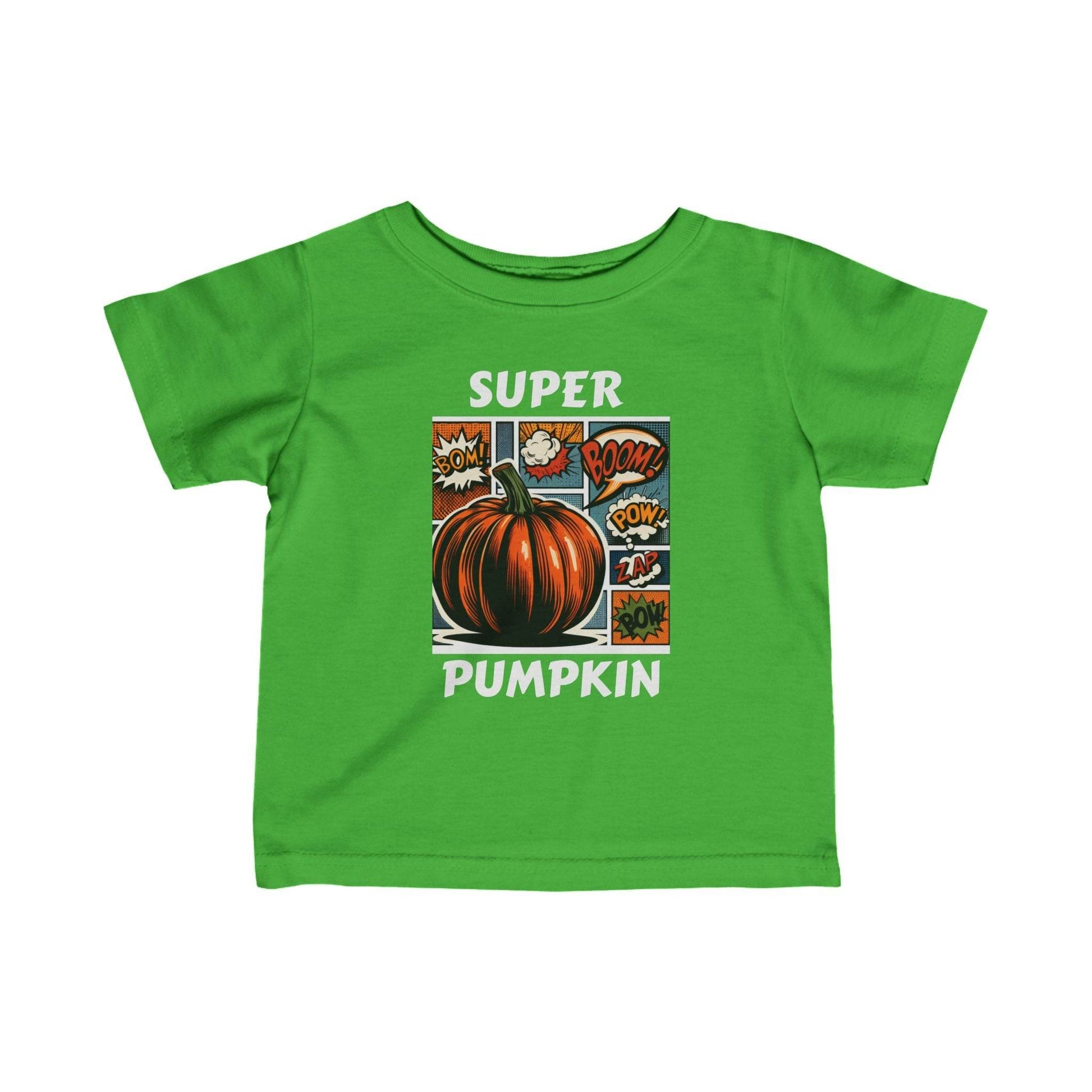 Infant Toddler Super Pumpkin Hero T-Shirt - DeRose Seasonal